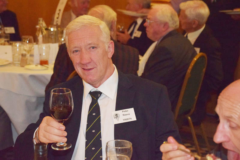 Photograph of Peter Reeve (1969/74) at Reunion Dinner 2016