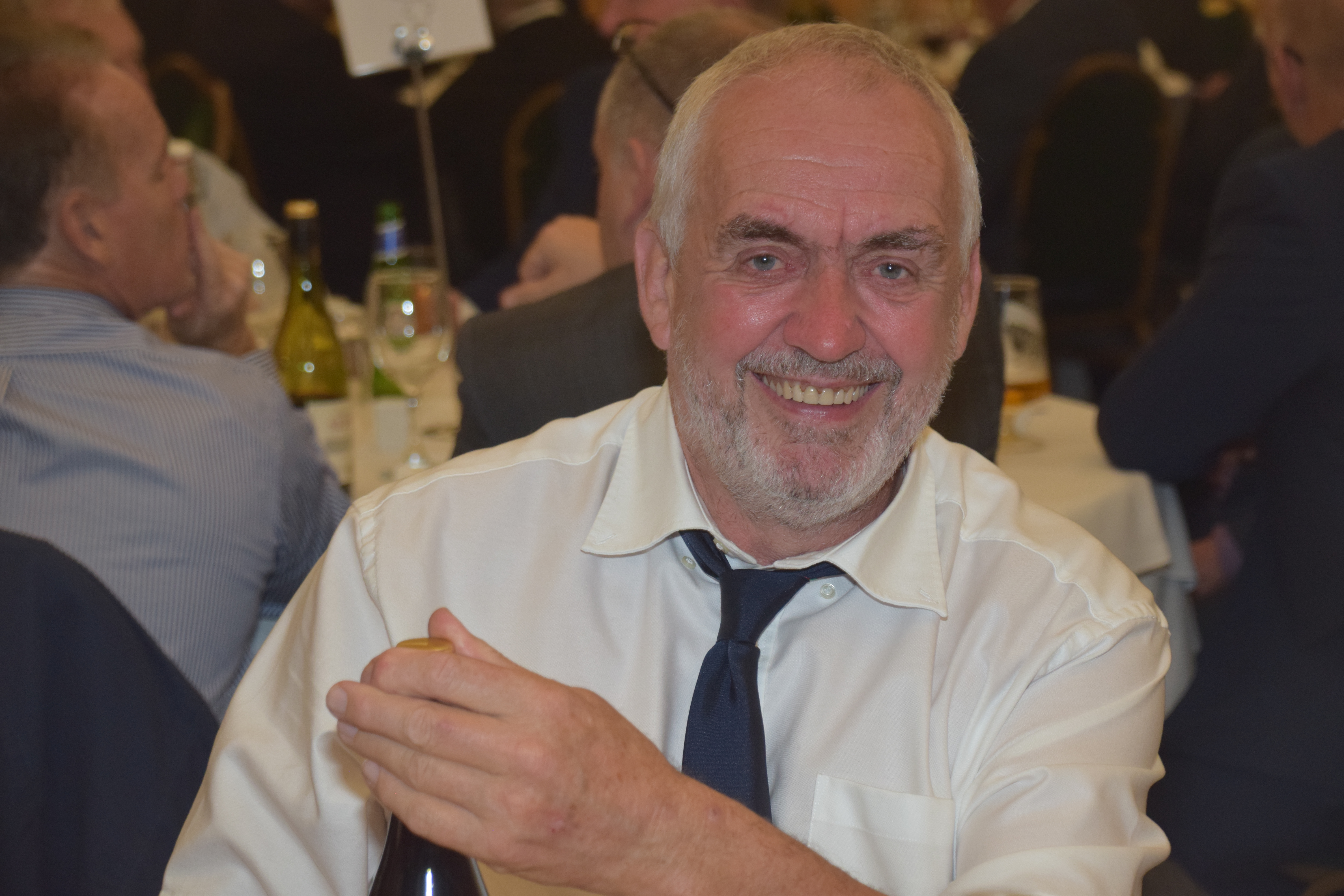 Photograph of Geoff Stephens (1966/70) at Reunion Dinner 2019