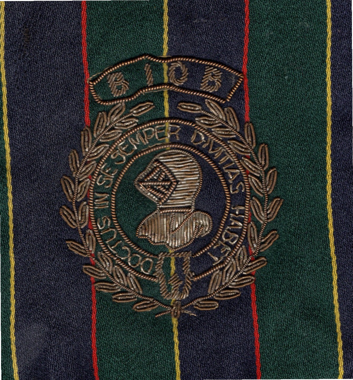 Photograph of Striped Blazer Badge