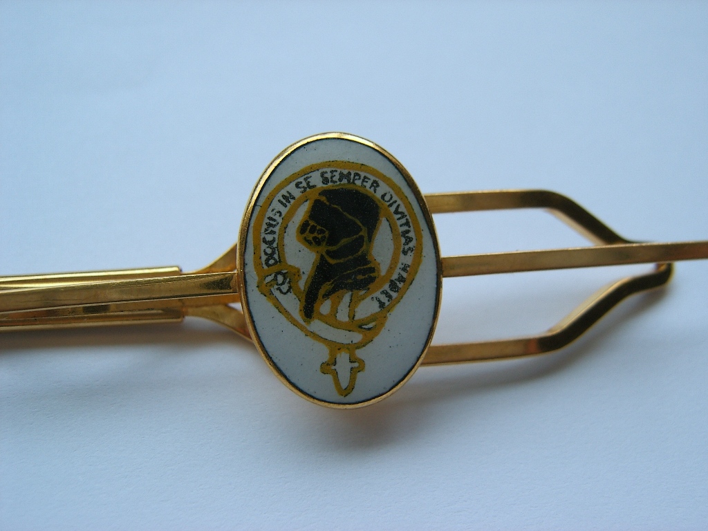 Photograph of Hand Painted Old Boys Tie Bar