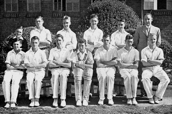 Photograph of School Cricket 1936 1st XI