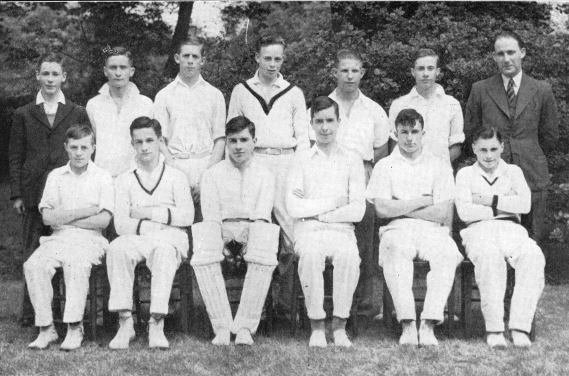 Photograph of School Cricket 1939 1st XI