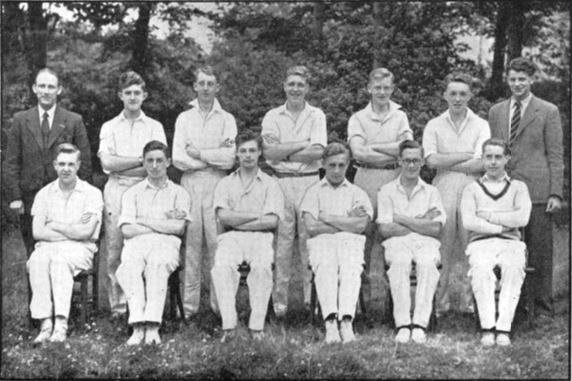 Photograph of School Cricket 1945 1st XI