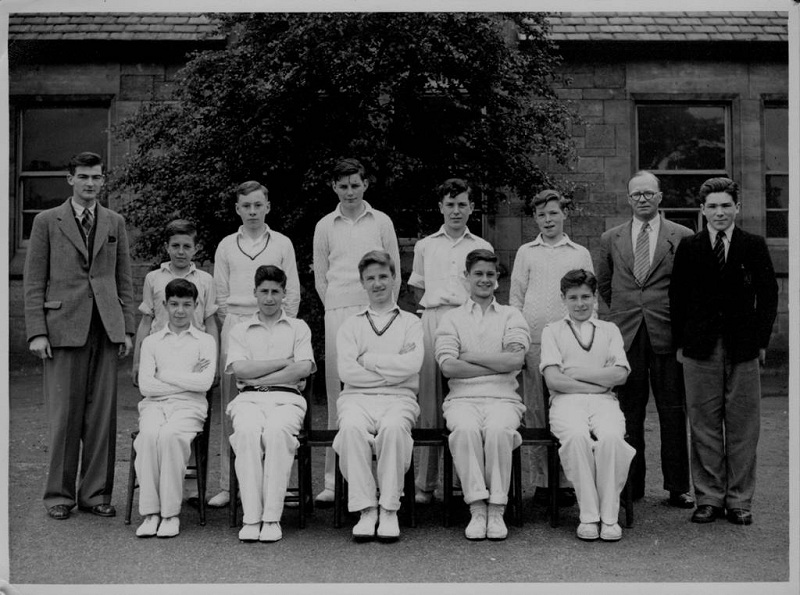 Photograph of School Cricket 1954 Colts XI