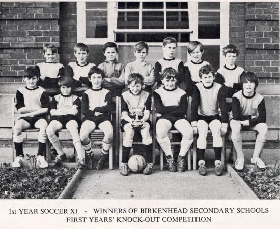Photograph School Football 1971 1st Year XV
