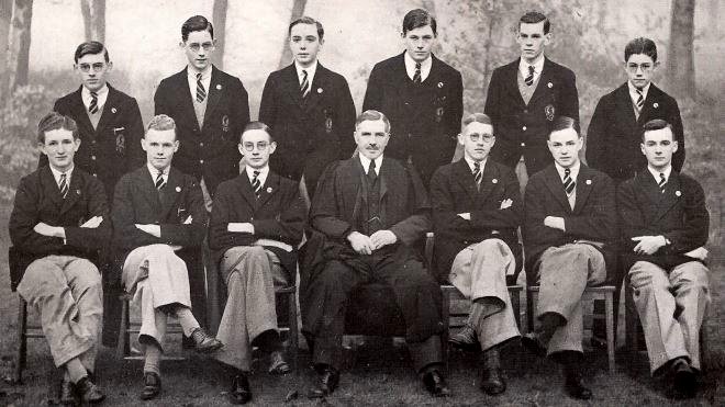 Photograph of School Prefects 1945/46