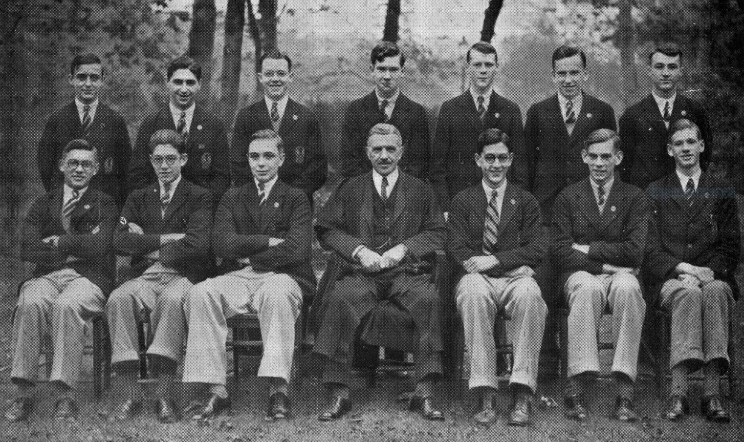 Photograph of School Prefects 1936/36