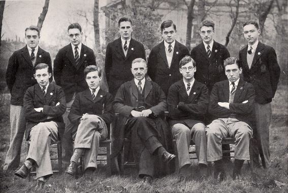 Photograph of School Prefects 1936/37