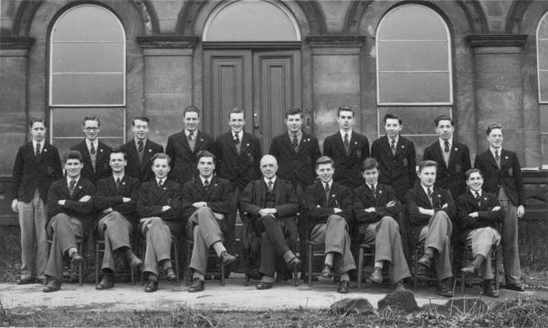 Photograph of School Prefects 1949/50, Whetstone Lane