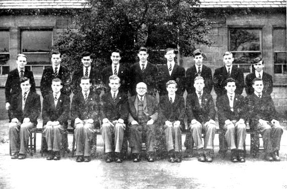 Photograph of School Prefects 1954/55, Whetstone Lane