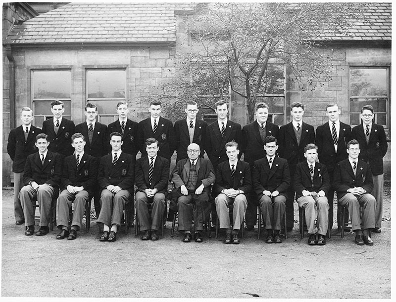 Photograph of School Prefects 1955/56, Whetstone Lane