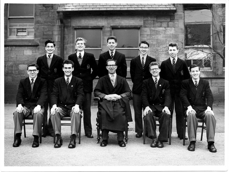 Photograph of School Prefects 1956/57, Whetstone Lane