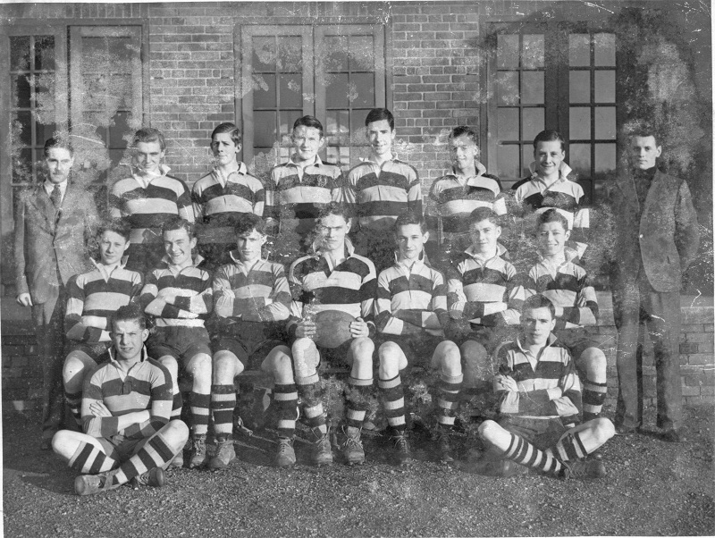 Photograph School Rugby 1938-39 1st XV
