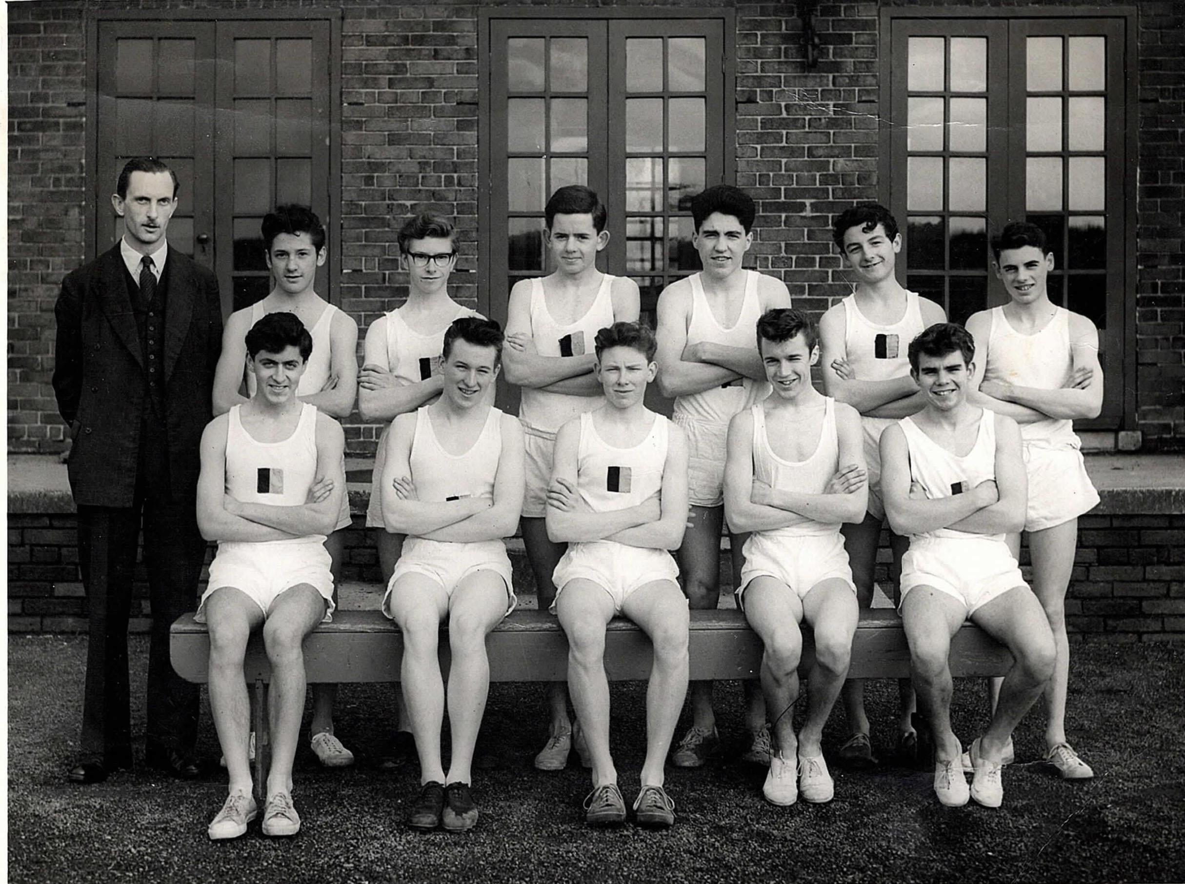 Photograph of Cross Counrty Team 1960/61