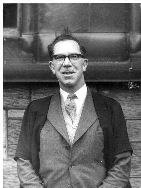 Photograph of Headmaster E.G. Webb BA, Whetstone Lane