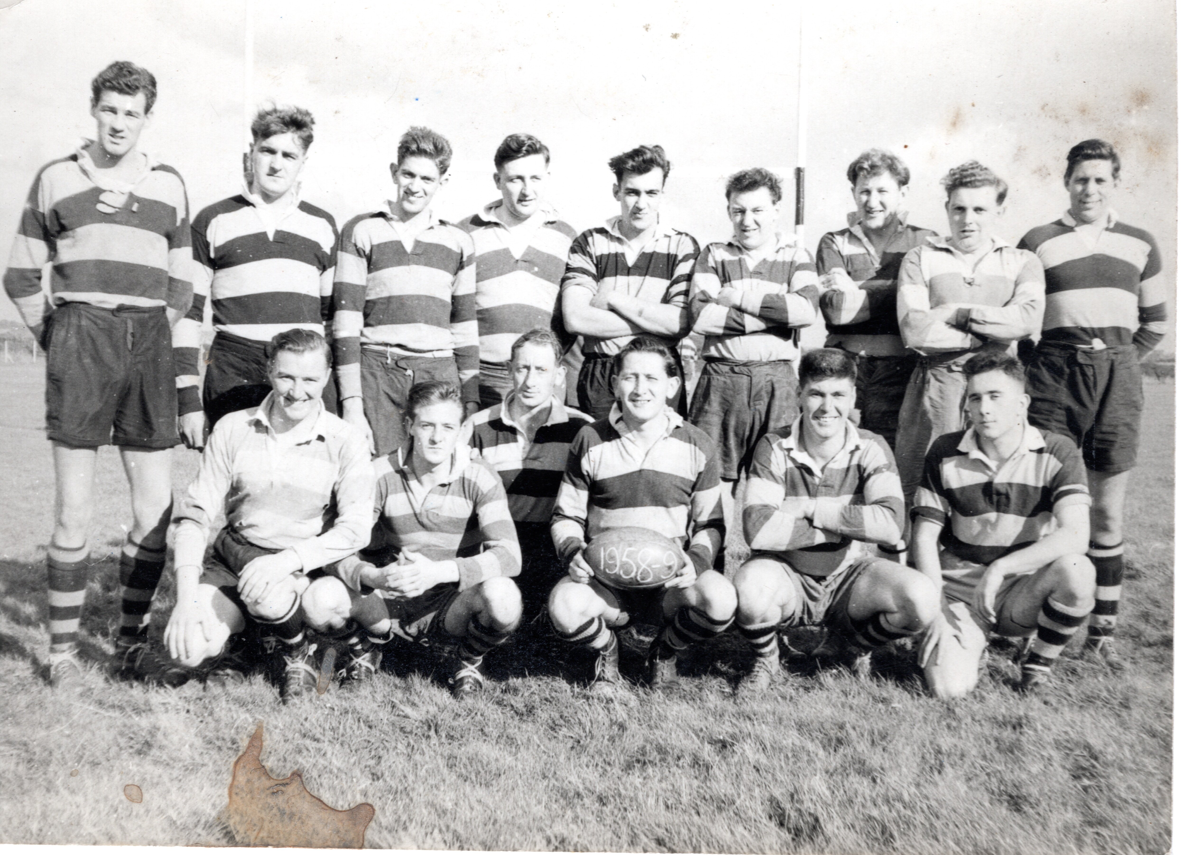 Photograph Old Instonians RUFC 1958-59 1st. XV