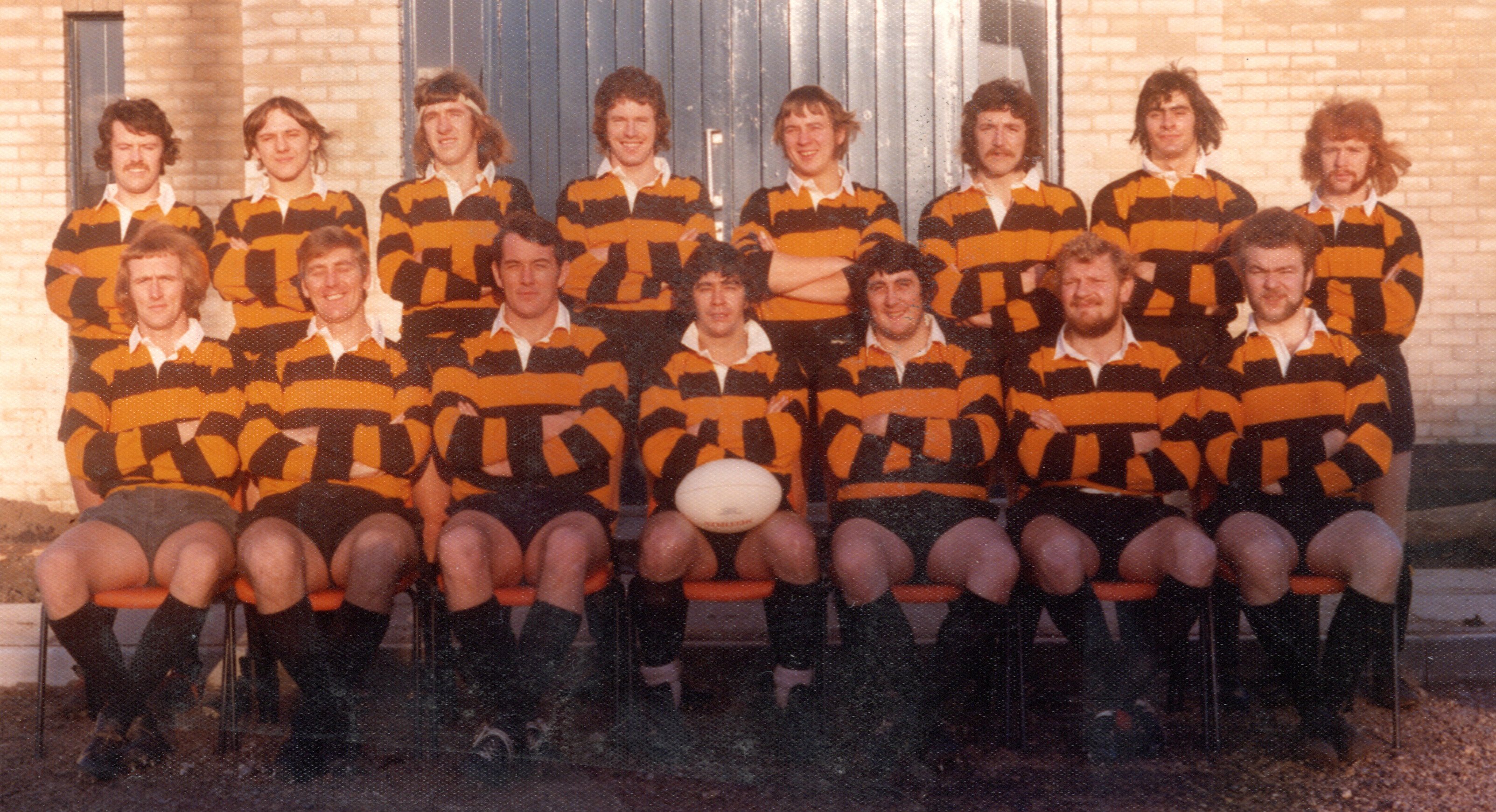 Photograph Old Instonians RUFC, approx. 1971 or 72, 1st. XV