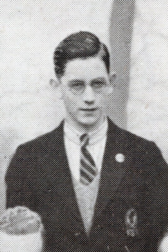 Photograph of Howard J Bozier, Prefect 1934-1935