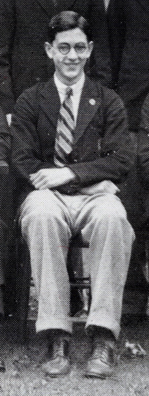 Photograph of Howard J Bozier, Prefect 1935-1936