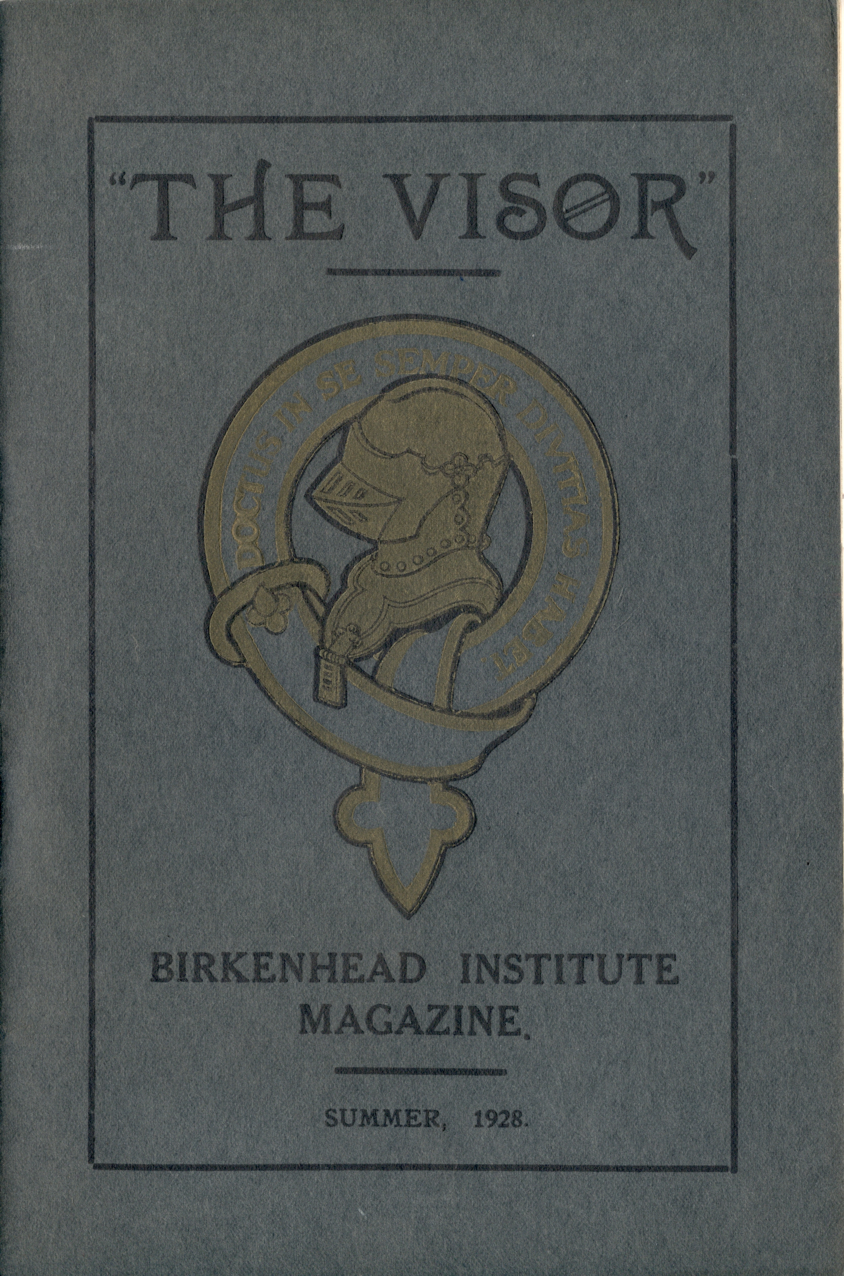 Visor Magazine Summer 1928