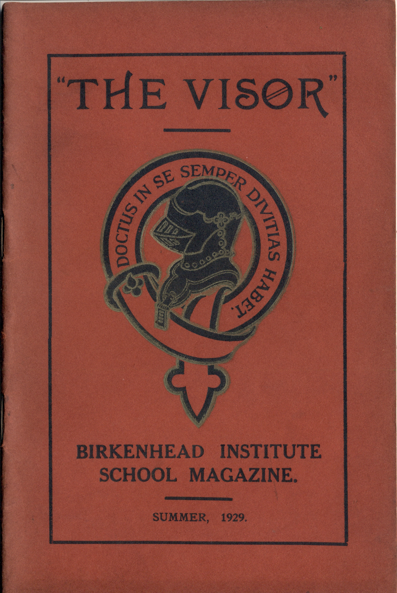 Visor Magazine Summer 1929